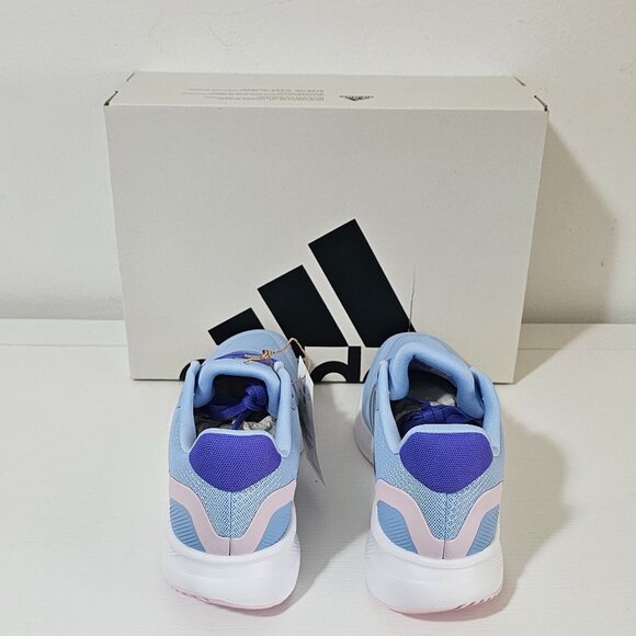 adidas Runfalcon 5 Shoes - Glow Blue / Silver Metallic - Kids - IE8584 - Picture 5 of 7
